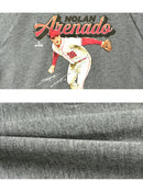 ノーラン・アレナド セントルイス ピッチ WHT 0066-052-11 半袖Tシャツ