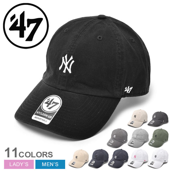 ヤンキース キャップ ベースランナー ’47 クリーンナップ B-BSRNR17GWS 帽子 11カラー 返品無料 当日出荷