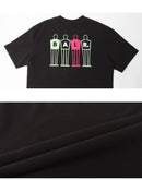 THE WALL BOX FIT T-SHIRT B1112.1248 半袖Tシャツ 2カラー