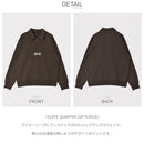 SLATE QUARTER ZIP FLEECE FL00232 スウェット 2カラー
