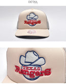 MLB EVERGREEN TRUCKER COOP RANGERS HHSS6490-TRNYYPPPOFWH ベースボールキャップ 1カラー
