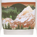 スノーデイ フリース プリント プルオーバー 86L391 スウェット 1カラー