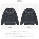 ハーフドームノルディックセーター NT92430 ニット 2カラー