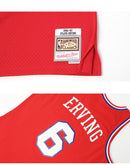 NBA SWINGMAN ROAD JERSEY 76ERS 82 JULIUS ERVING SMJYGS18196-P76SCAR82JER ユニフォーム 1カラー