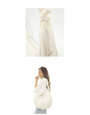 ROUND SHOULDER BAG トートバッグ BF013910 トートバッグ 2カラー