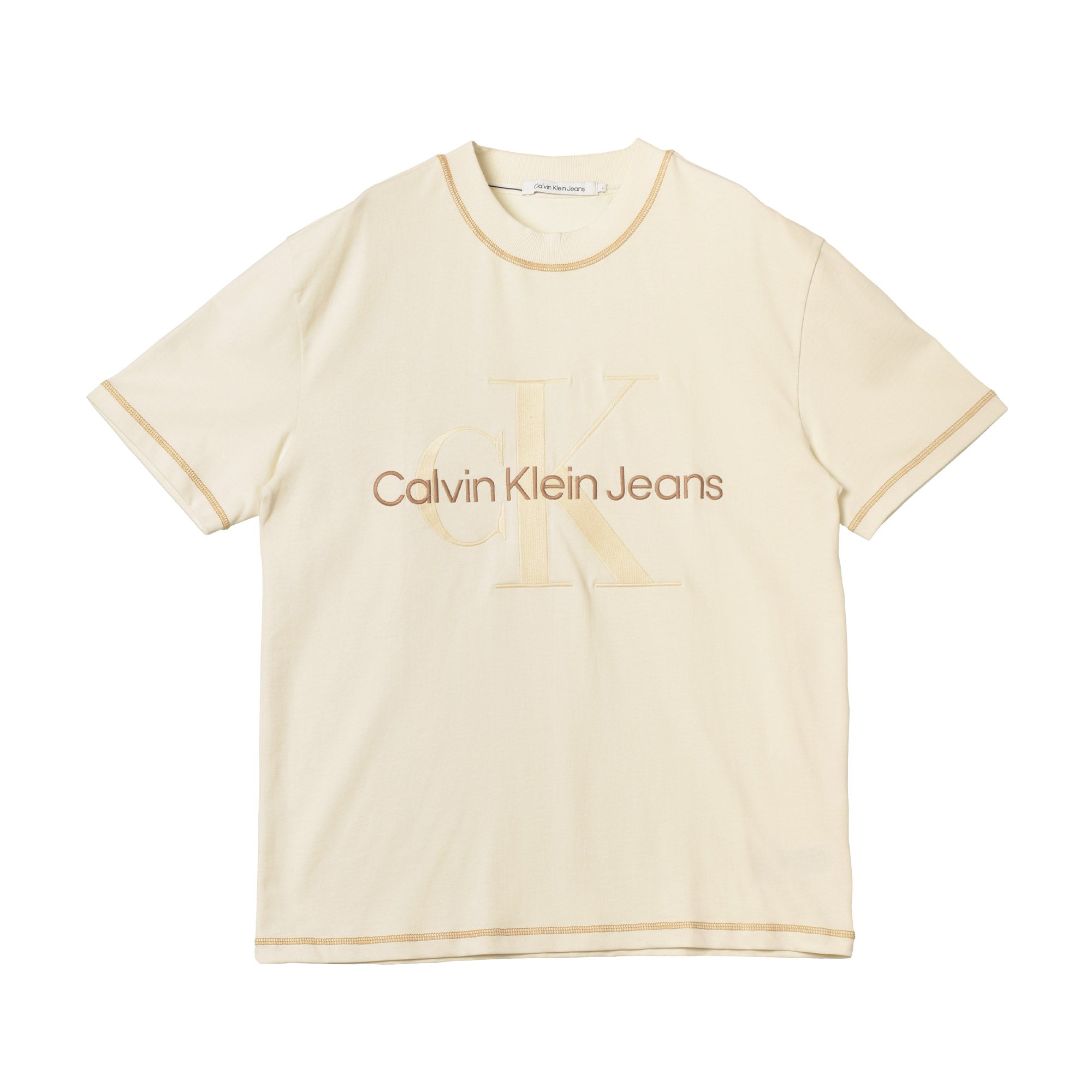 カルバンクライン   Jeans Monologo ノースリーブ カルバンクラインジーンズ CALVIN KLEIN JEANS WASH MONOLOGO S