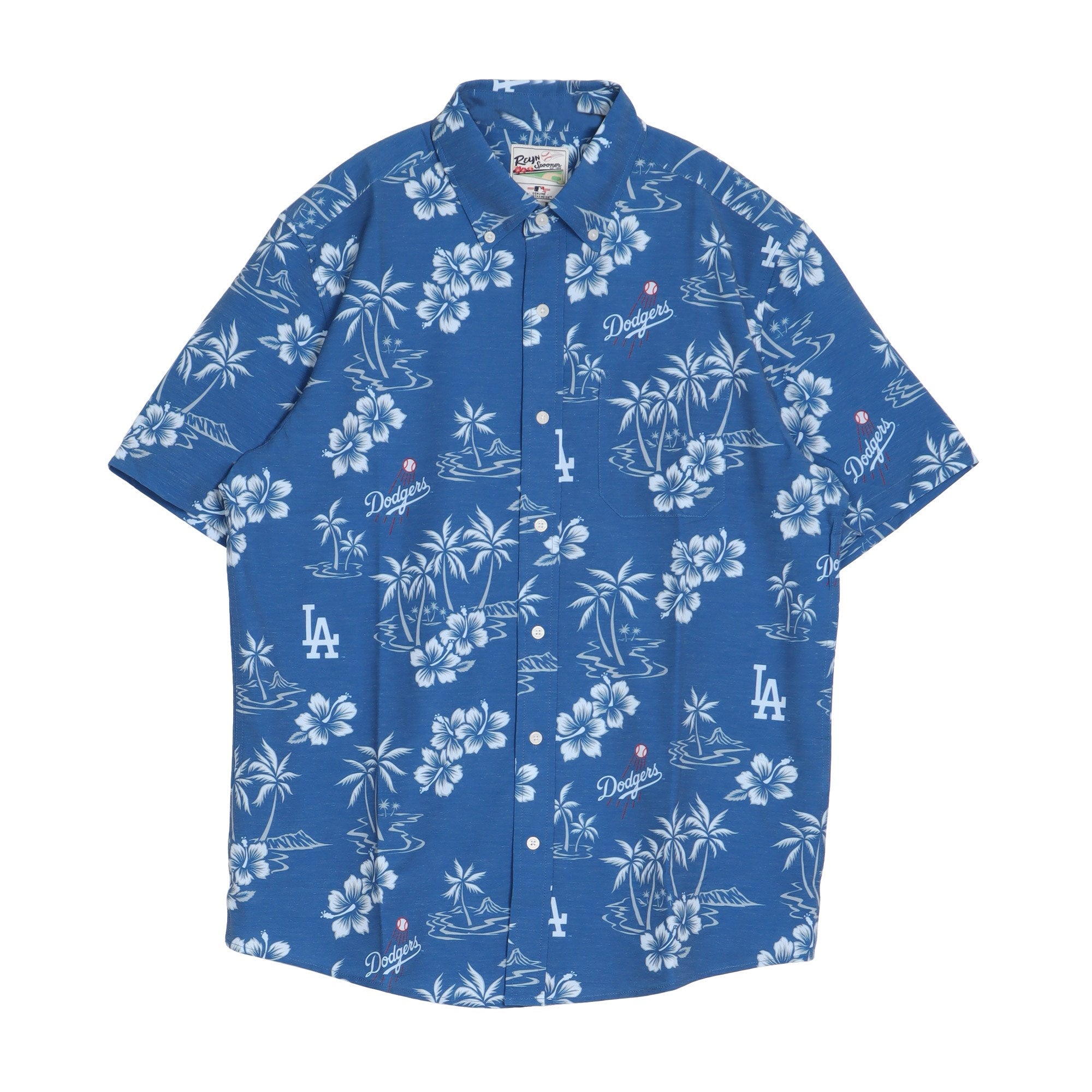 MLB ドジャース アロハシャツ ハワイアン Scenic Aloha Shirt