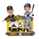 Paul Skenes & Shohei Ohtani Pittsburgh Pirates & Los Angeles Dodgers Steel City Sho Down Bobblehead ボブルヘッド