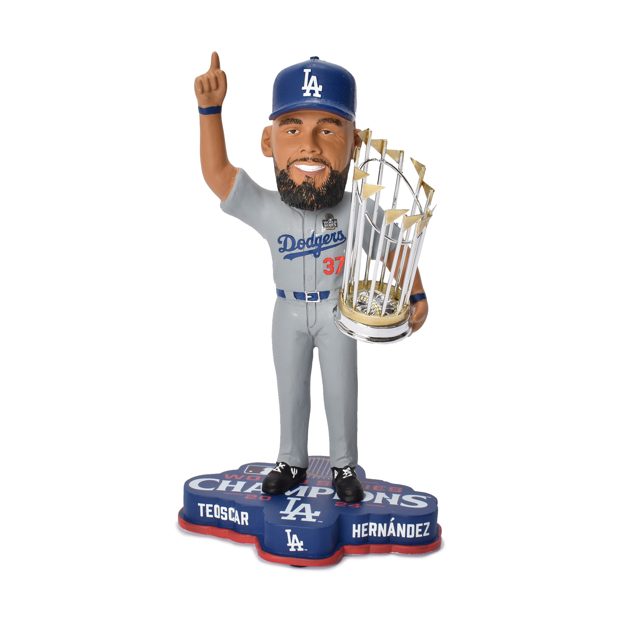 テオスカー・ヘルナンデス ワールドシリーズボブルヘッド ドジャース メジャーリーグベースボール MAJOR LEAGUE BASEBALL Teoscar