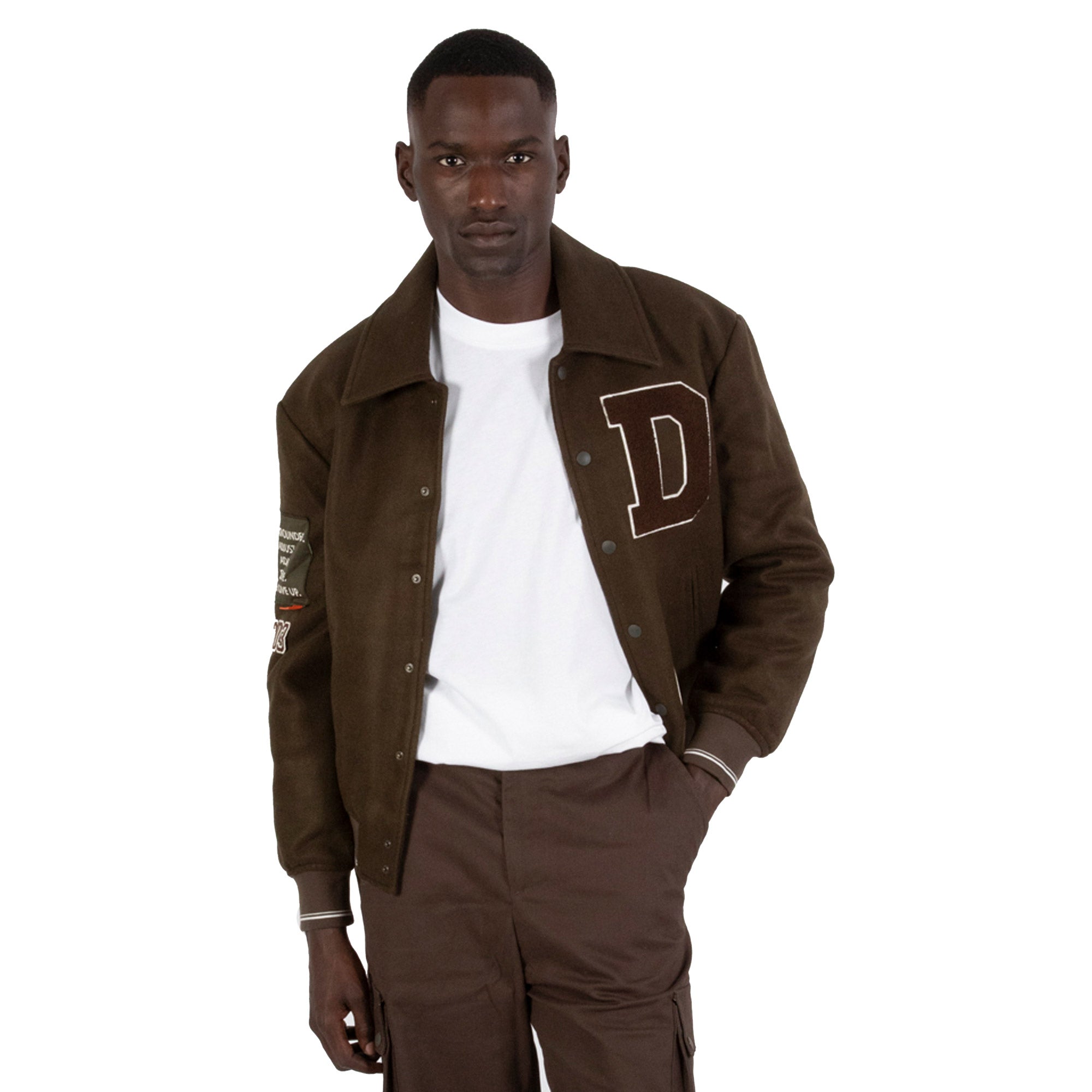 VAPORIZE / Varsity Jacket サンローラン　テディジャケ風 SAINT LAURENT (サンローラン) TEDDY JACKET (テディジャケット