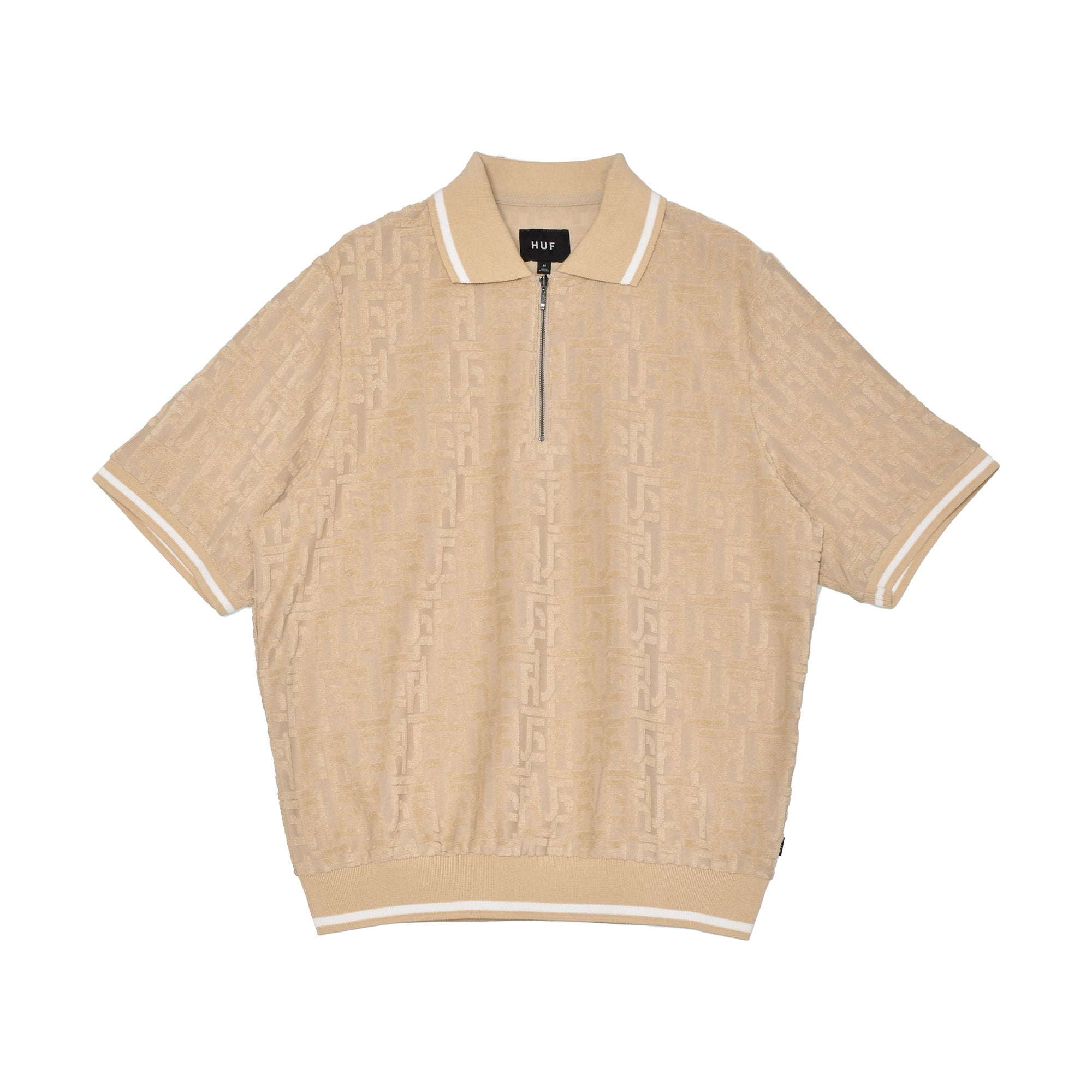 ハフ HUF TETHER JACQUARD S/S TERRY TOP KN00546 ポロシャツ 2