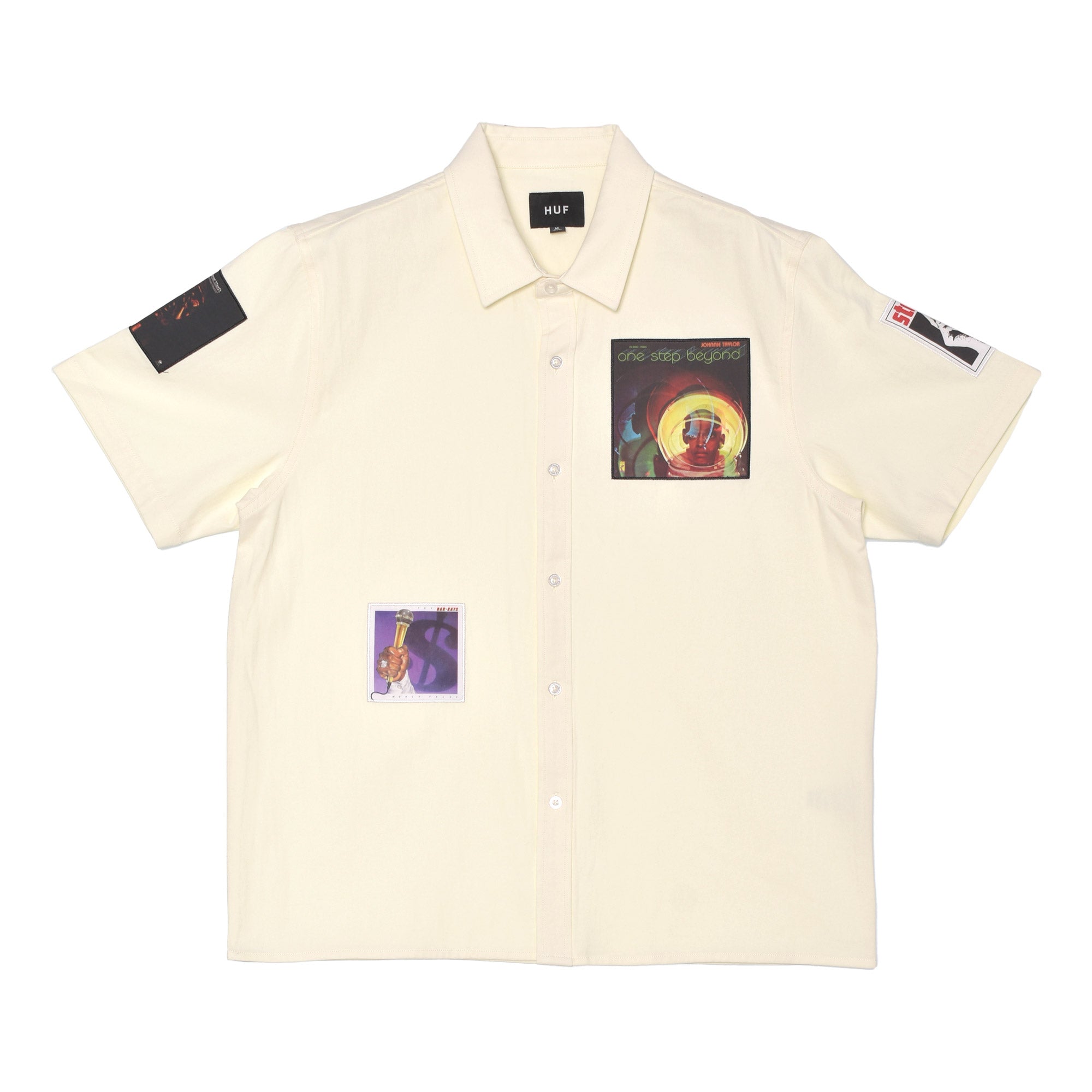 ハフ HUF STAX PATCHES BUTTON UP BU00235 半袖シャツ │Z-CRAFT