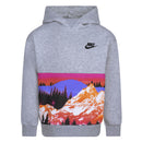 スノーデイ フリース プリント プルオーバー 86L391 スウェット 1カラー