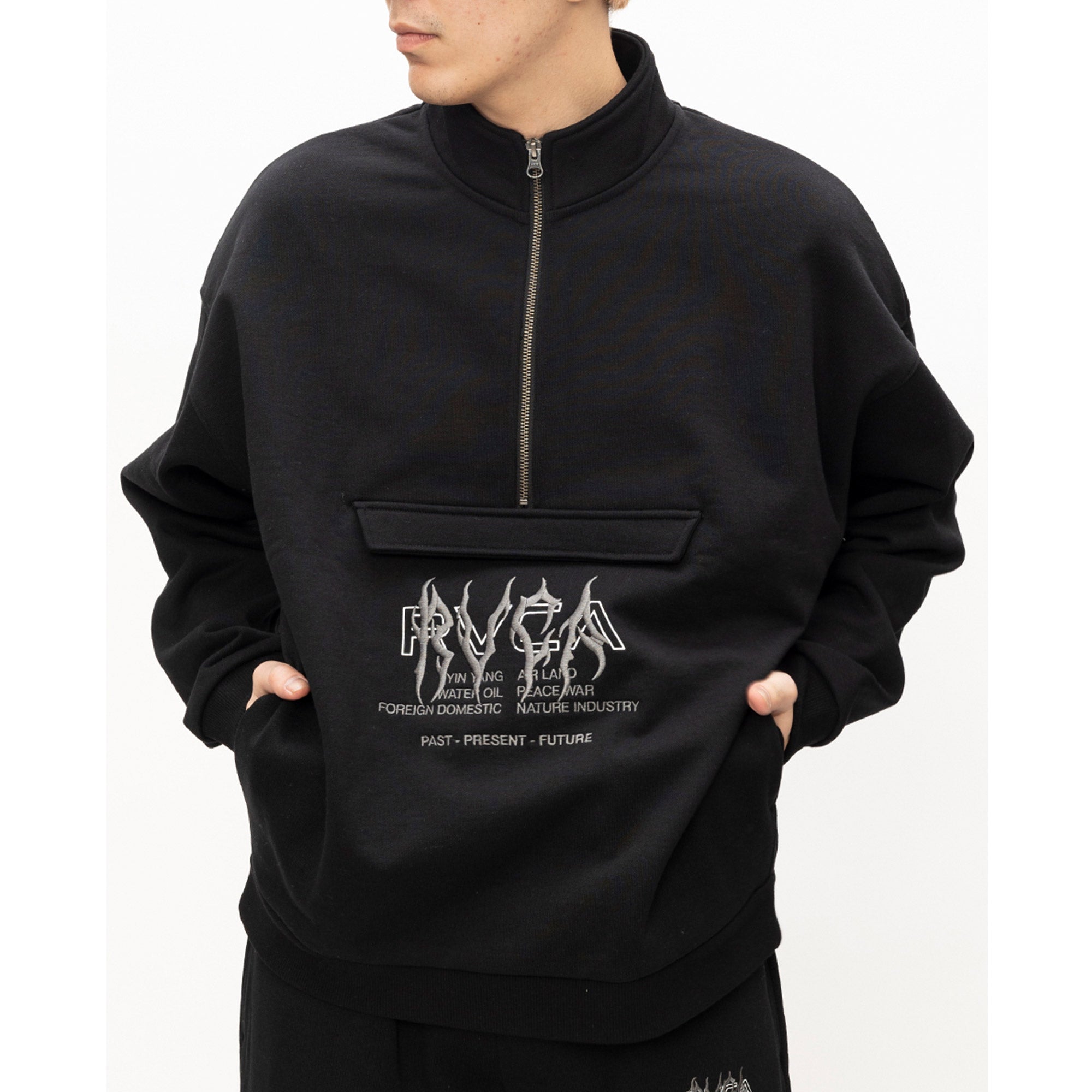 ルーカ RVCA METALURGY ジップパーカー BE042037 パーカー 2カラー │Z