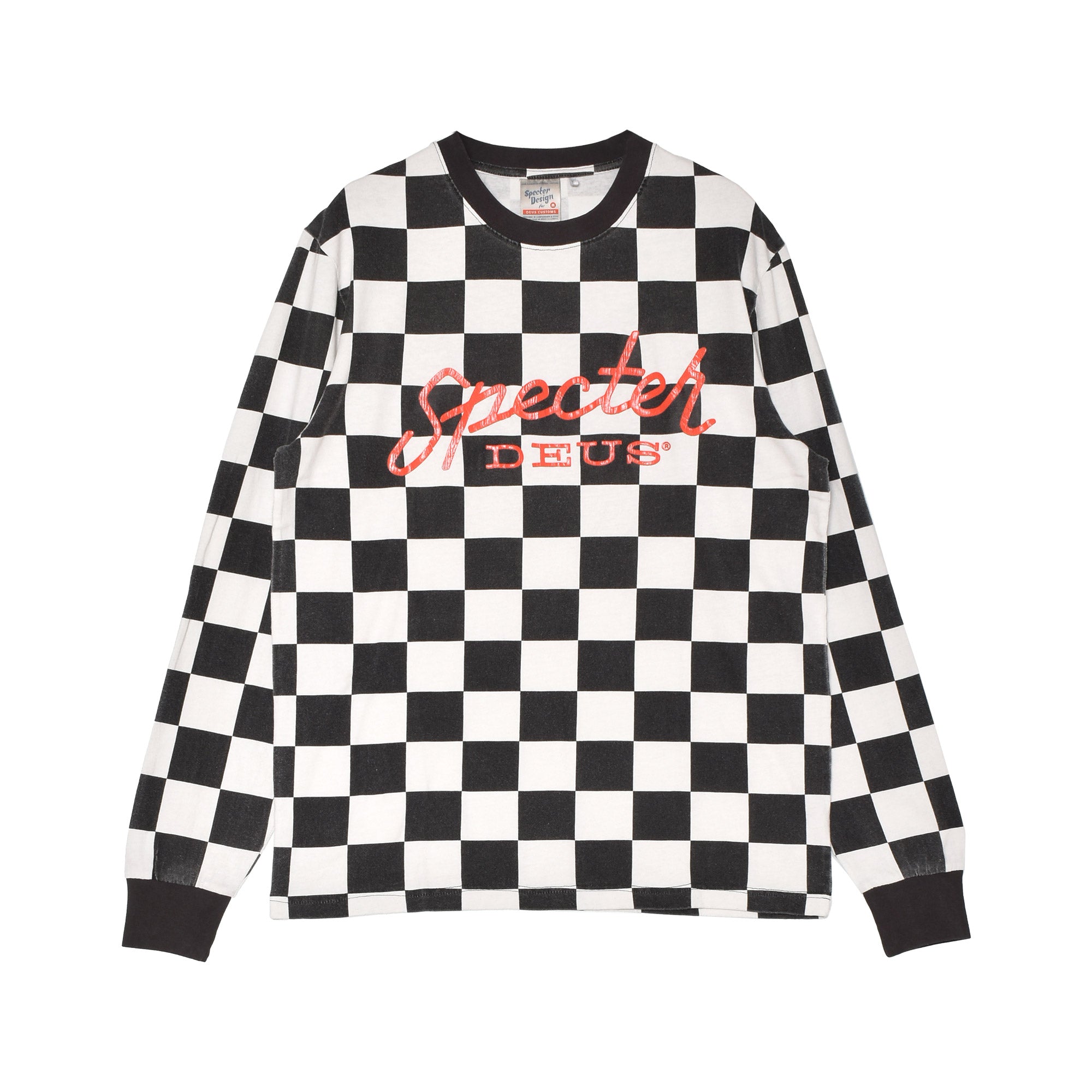 【グッドデザイン】ファッキングオーサム古着ロンT デビル　リップ 白sk8 フォックス ヘッド パッチ レギュラー ロング スリーブ Tシャツ