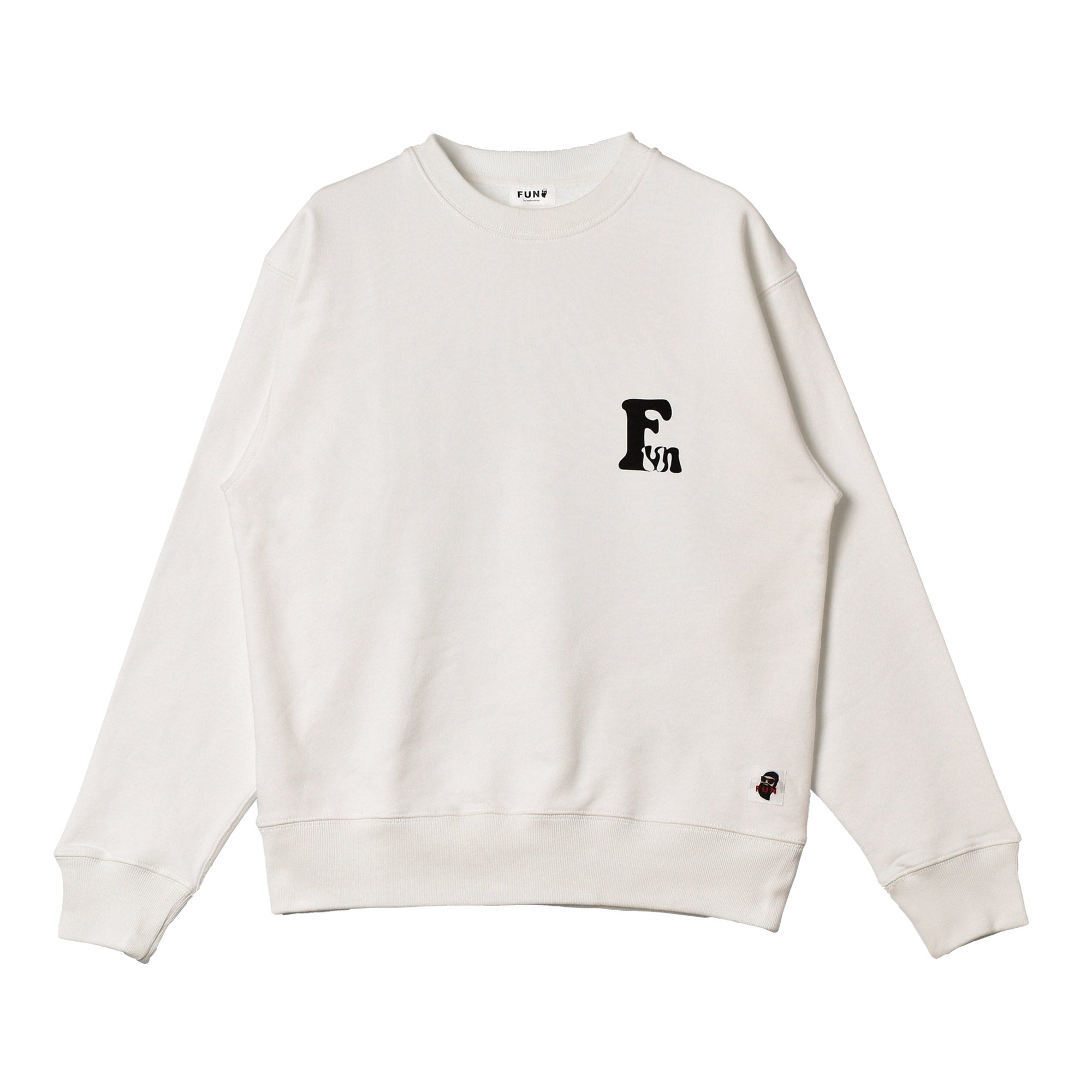 モデムデザイン modem design FUN DOG L/S CREW SWEAT F