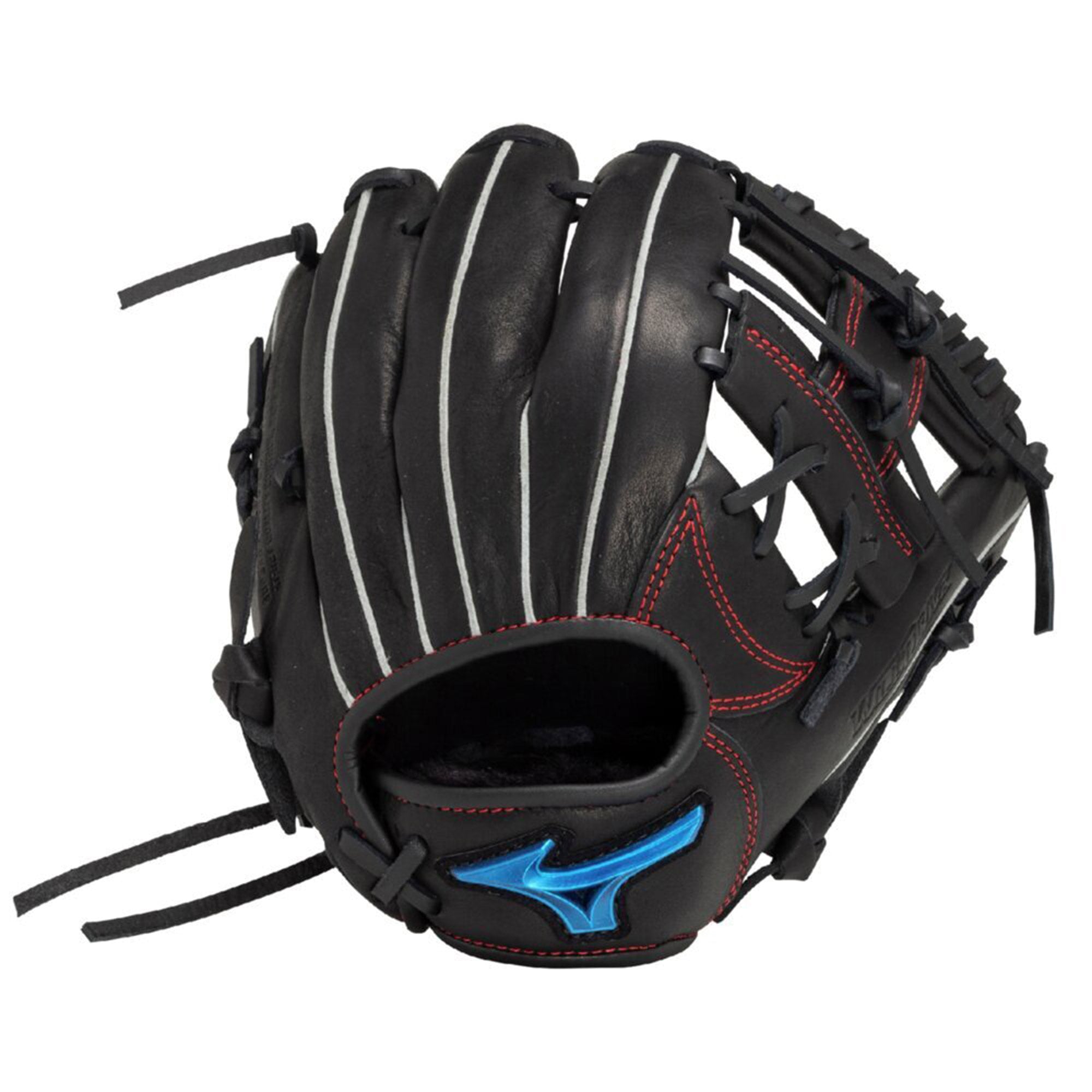 高級素材使用ブランド ミズノ MIZUNO ジュニア軟式用ウィルドライブ ブルー コンパクト グローブ