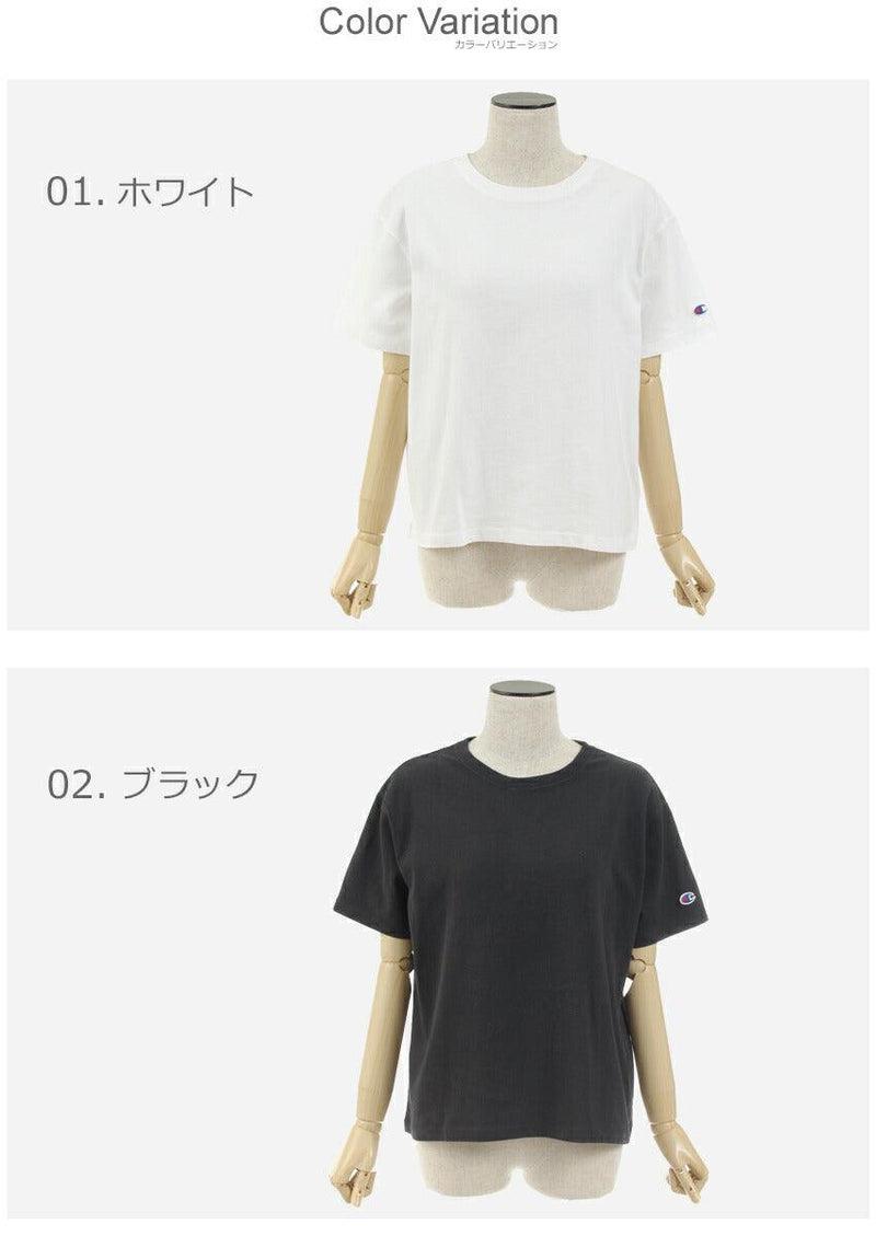 クルーネック Ｔシャツ CW-M322 半袖Tシャツ ホワイト 白 ブラック 黒 6カラー