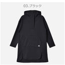 PRSVE オーバーサイズフィット ダブルニット フード付きチュニック VM083 チュニック ブラック 黒 グリーン 3カラー