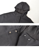 PRSVE オーバーサイズフィット ダブルニット フード付きチュニック VM083 チュニック ブラック 黒 グリーン 3カラー