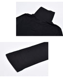 アルガンオイル加工 タートルネック 長袖 GCS0319 GCS0320 GCS0321 トップス 5カラー