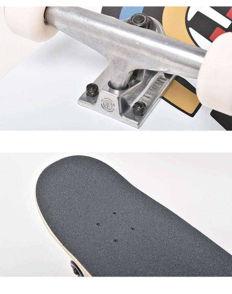 PERSPECTRUM コンプリートデッキ BB027466 スケートボード ブラック 黒 マルチ 1カラー
