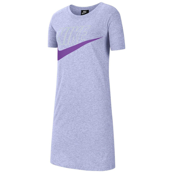 ガールズフューチュラドレス Tシャツ CU8375 ワンピース パープル　紫 1カラー