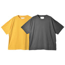 2パック ルーズ クルー MVRM22S8022-M 半袖Tシャツ ブラック 黒 ホワイト 白 グレー チャコール オレンジ 4カラー