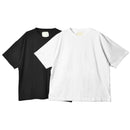 2パック ルーズ クルー MVRM22S8022-M 半袖Tシャツ ブラック 黒 ホワイト 白 グレー チャコール オレンジ 4カラー