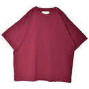 S/S LOOSE SHAPE CREW MVRM22S8005-M 半袖Tシャツ ブラック 黒 ホワイト 白 グレー チャコール オレンジ 6カラー