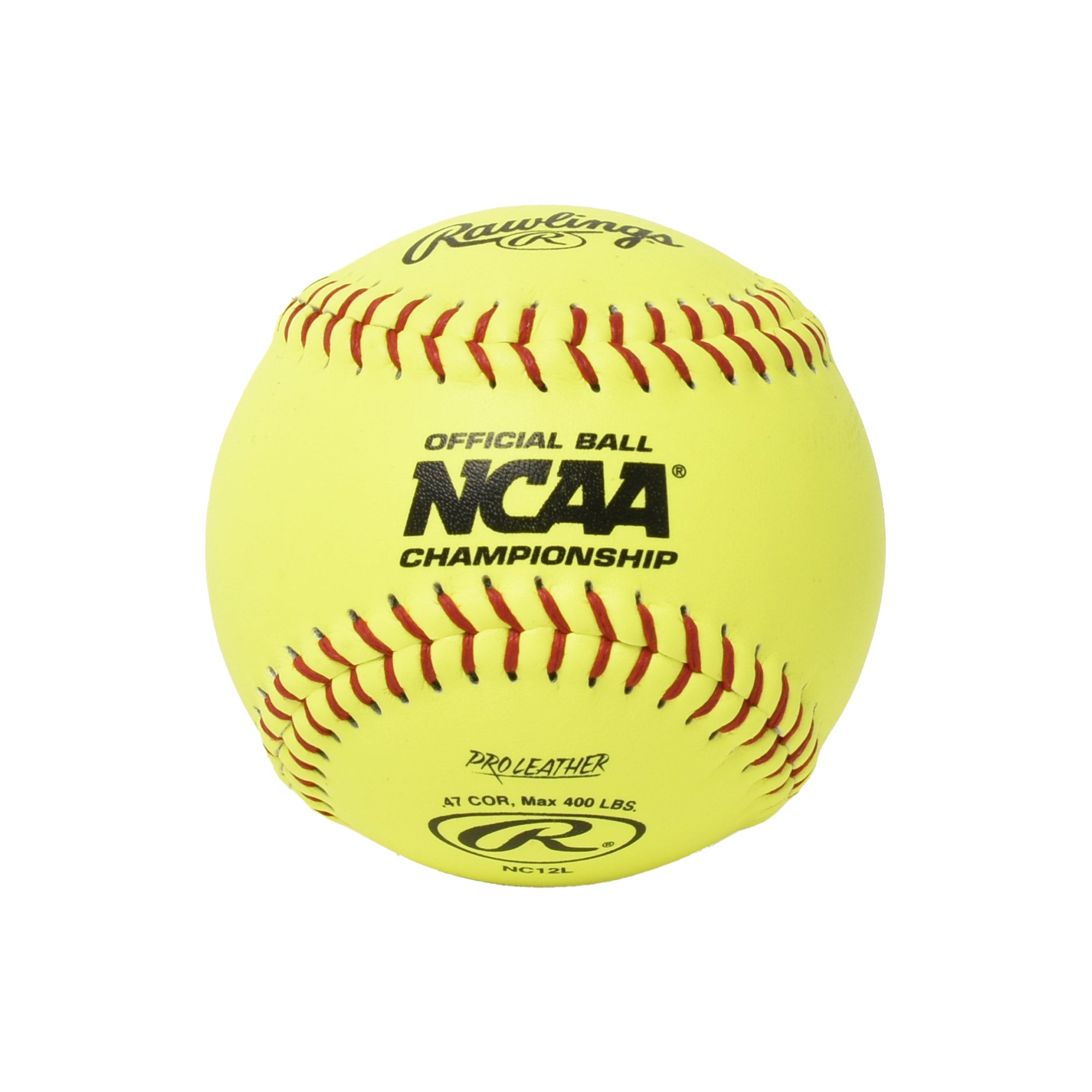 ローリングス Rawlings NCAA オフィシャル 12インチ ソフトボール NC12L ボール 1カラー │Z-CRAFT（ゼットクラフト）  WEB本店