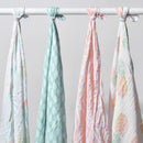 スワドルプラス 4枚セット S3100 S3100B S3101 S3103 S941 S941B S3130 S3132 40014B 40015B 40016B おくるみ ホワイト 白 ピンク 11カラー