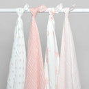 スワドルプラス 4枚セット S3100 S3100B S3101 S3103 S941 S941B S3130 S3132 40014B 40015B 40016B おくるみ ホワイト 白 ピンク 11カラー