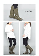 ロング ラバー レインブーツ TO-079 レディース 長靴 パッカブル 靴 雨 雪 返品無料 当日出荷