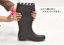 ロング ラバー レインブーツ TO-079 レディース 長靴 パッカブル 靴 雨 雪 返品無料 当日出荷