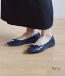 TODOS トドス ラウンド バレエシューズ パンプス TO-220 レディース 軽量 フラットシューズ リボン 靴 当日出荷