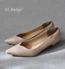 3.5cmヒールVカットパンプス TO-339 8カラー 当日出荷