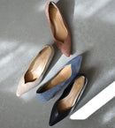 3.5cmヒールVカットパンプス TO-339 8カラー 当日出荷