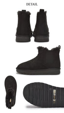 サイドゴア ショート ムートンブーツ TO-397 ムートンブーツ 3カラー