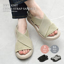 ソフトニットクロスラインサンダル TO-455 3カラー