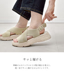 ソフトニットクロスラインサンダル TO-455 サンダル 3カラー