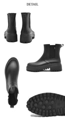 厚底 サイドゴアレインブーツ TO-456 レインブーツ 3カラー