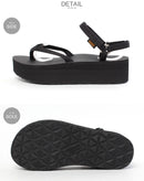 フラットフォーム サンダル スリム 1164630 サンダル 2カラー