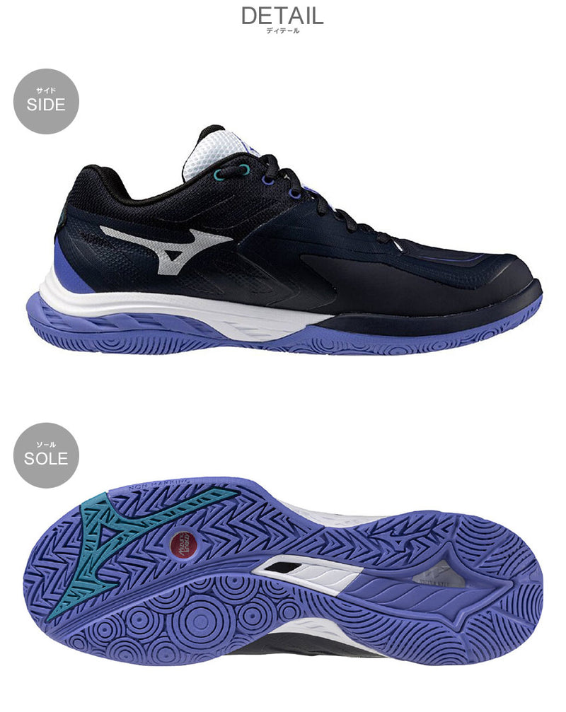 ウエーブファング２ 71GA2313 バドミントンシューズ