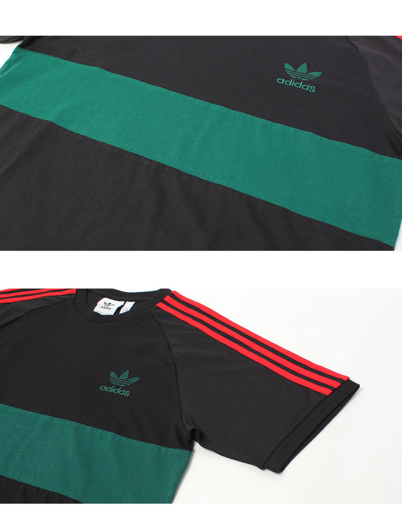 3-STRIPES PANEL TEE JD4278 JP1272 半袖Tシャツ 2カラー