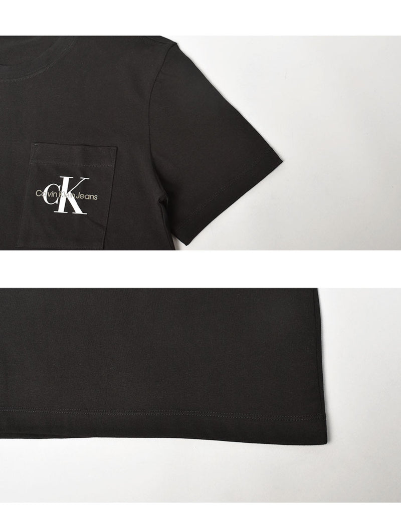 MONOLOGO PKT S／S TEE J30J320936 半袖Tシャツ 2カラー
