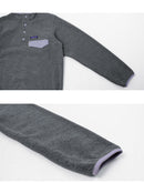 ライトウェイト シンチラ スナップT プルオーバー 25455 フリース 2カラー