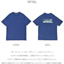 ボードショーツ・ロゴ・ポケット・レスポンシビリティー 37655 半袖Tシャツ 2カラー