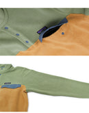 ライトウェイト シンチラ スナップT プルオーバー 25551 フリースジャケット 5カラー