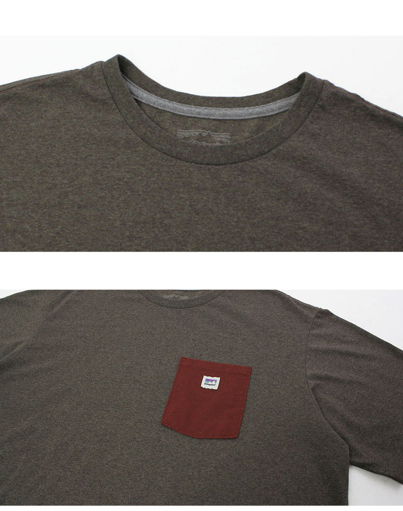 ショップ ステッカー ポケット レスポンシビリティー 37837 半袖Tシャツ 3カラー